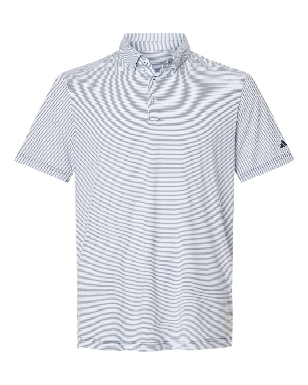 Men's Ultimate365 Pencil Stripe Climacool Polo - White/ Collegiate Navy