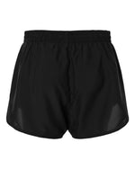 Women's Fly-By Unlined 3" Short - Black/ Black/ White