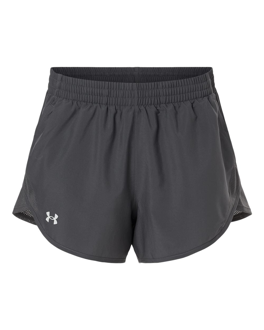 Women's Fly-By Unlined 3" Short - Castlerock/ Castlerock/ White