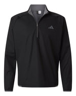 Men's Ultimate365 Wind Quarter-Zip Pullover - Black