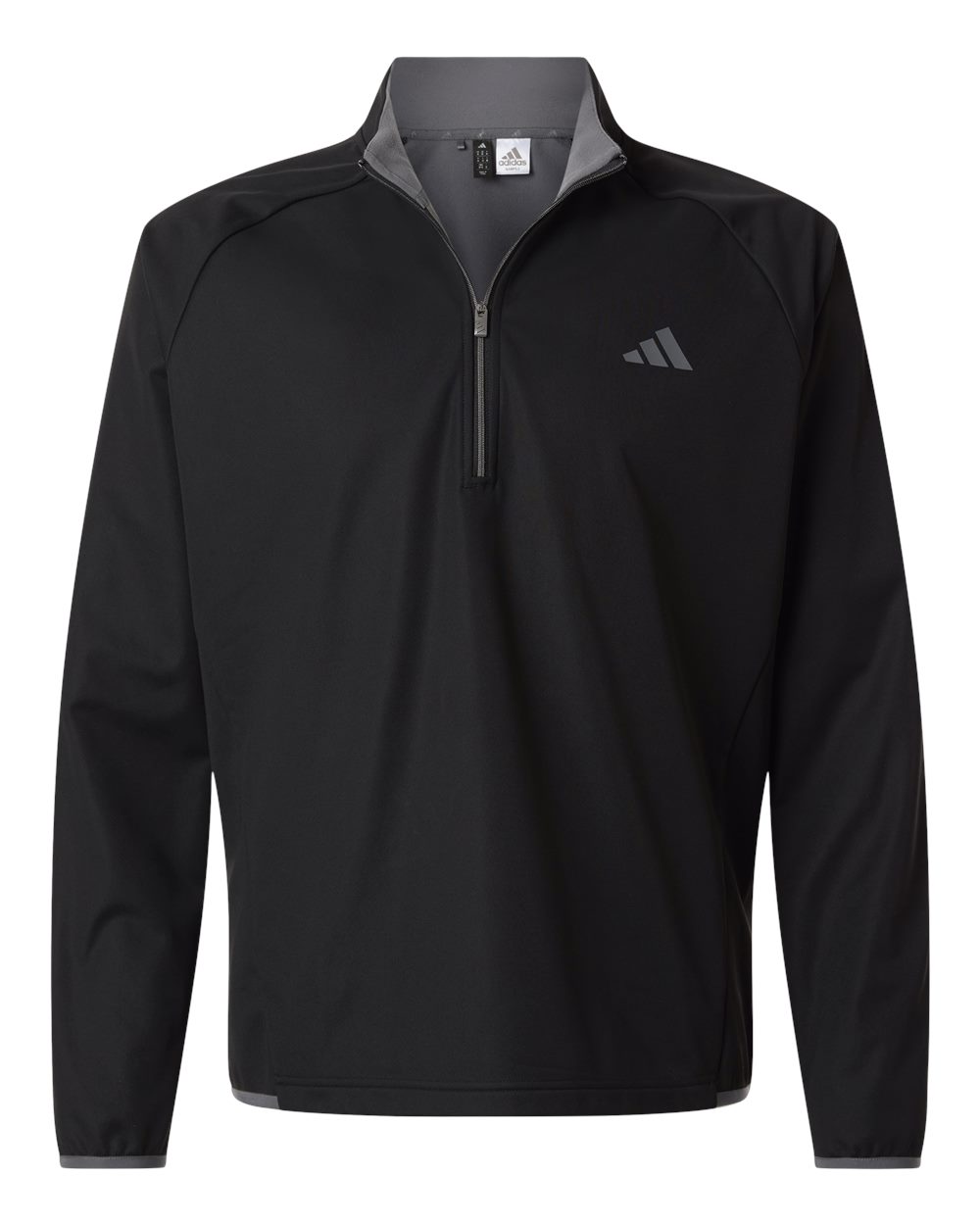 Men's Ultimate365 Wind Quarter-Zip Pullover - Black
