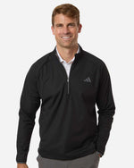 Men's Ultimate365 Wind Quarter-Zip Pullover - Black