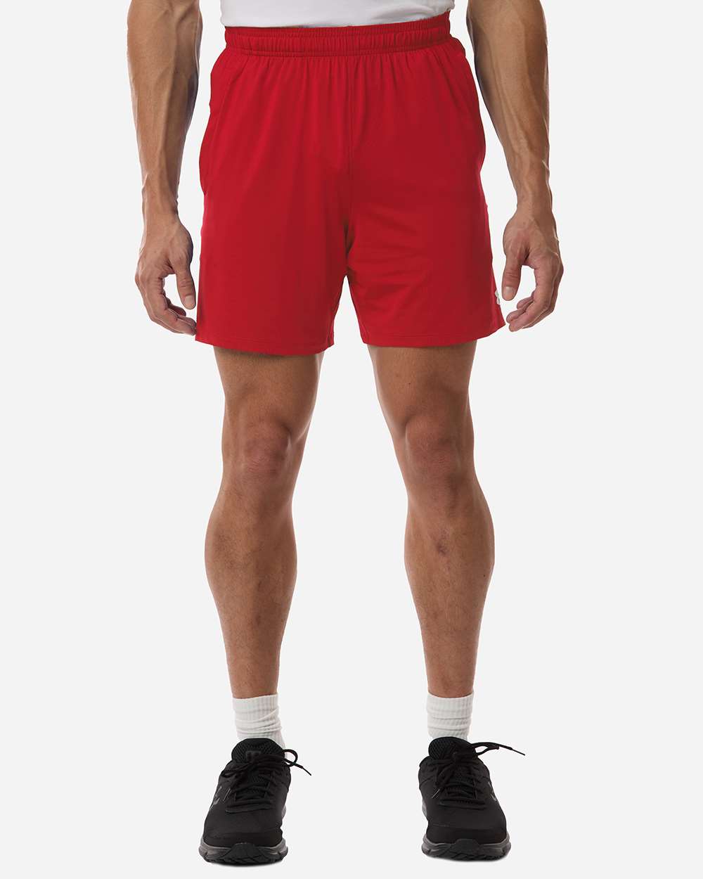 Men’s Tech Vent 7" Shorts - Red/ White/ White