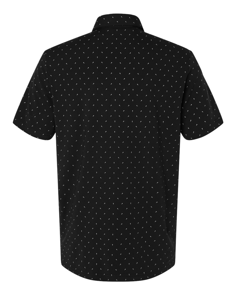 Men's Ultimate365 Micro Print Polo - Black
