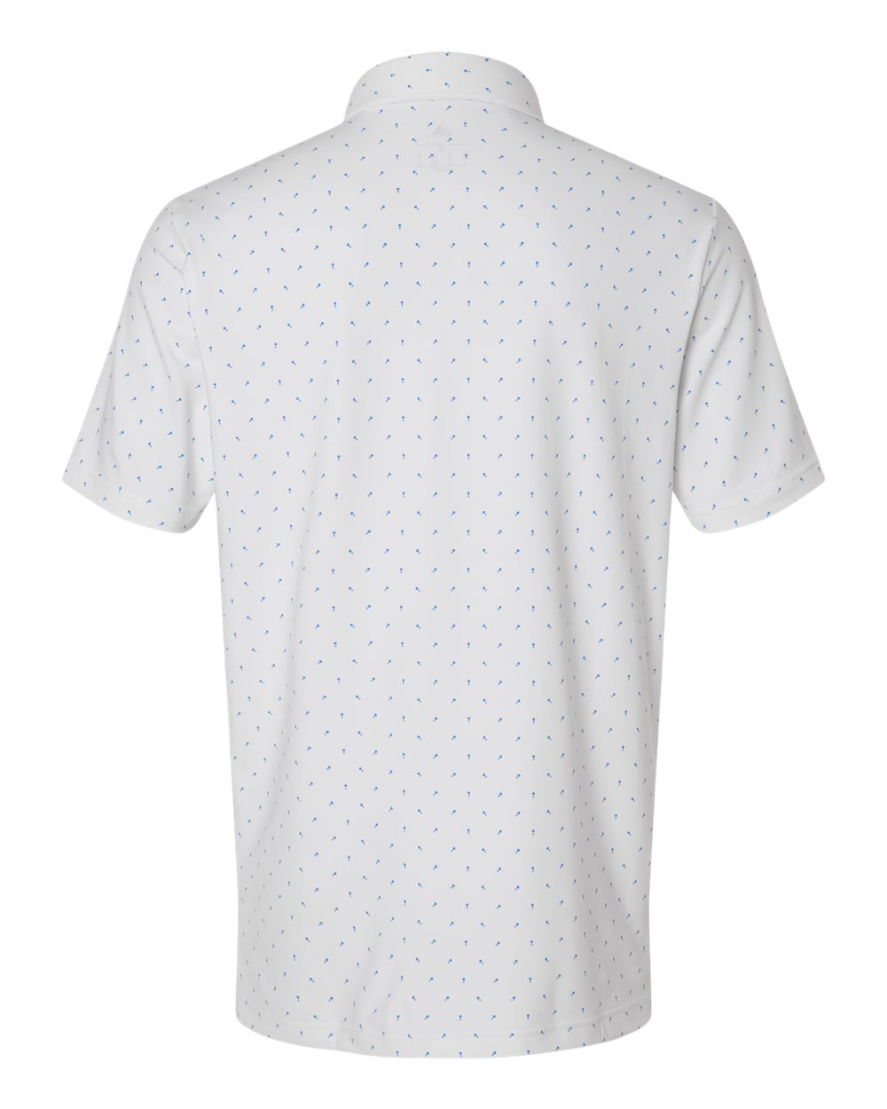 Men's Ultimate365 Micro Print Polo - White