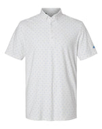 Men's Ultimate365 Micro Print Polo - White