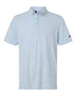 Men's Ultimate365 Micro Print Polo - Crystal Sky
