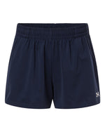 Women's Team Tech 3" Short - Midnight Navy/ White