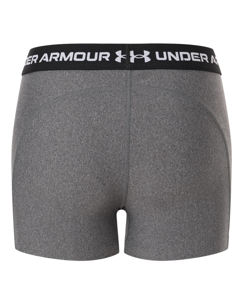 Women's HeatGear 3" Shorty - Charcoal Light Heather/ Black