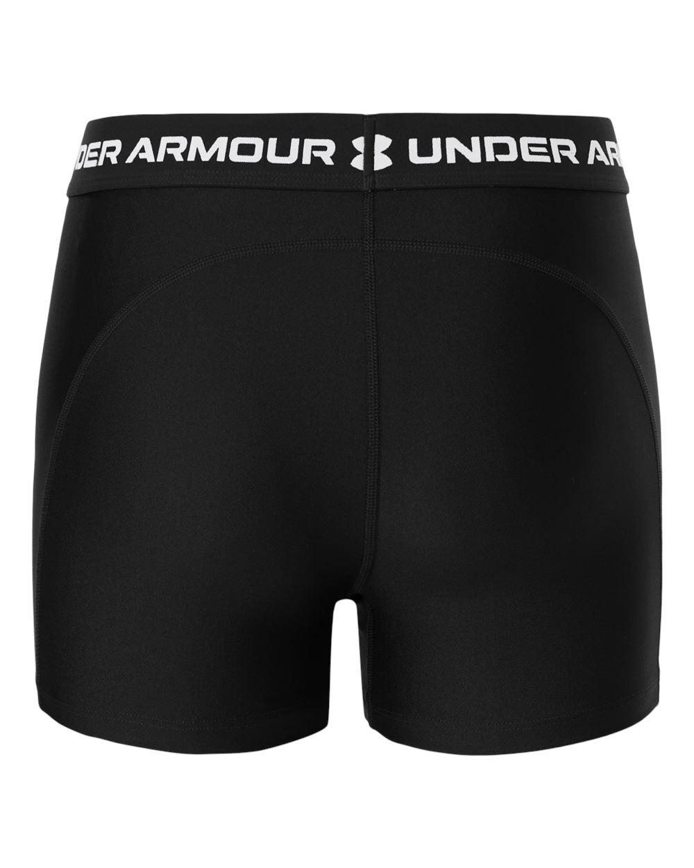 Women's HeatGear 3" Shorty - Ultimate Black/ White