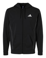 Men's Game & Go Fleece Full-Zip Hooded Sweatshirt - Black
