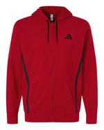 Men's Game & Go Fleece Full-Zip Hooded Sweatshirt - Team Power Red