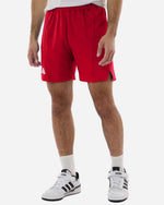 Men's D4T Woven 7" Shorts - Team Power Red/ White