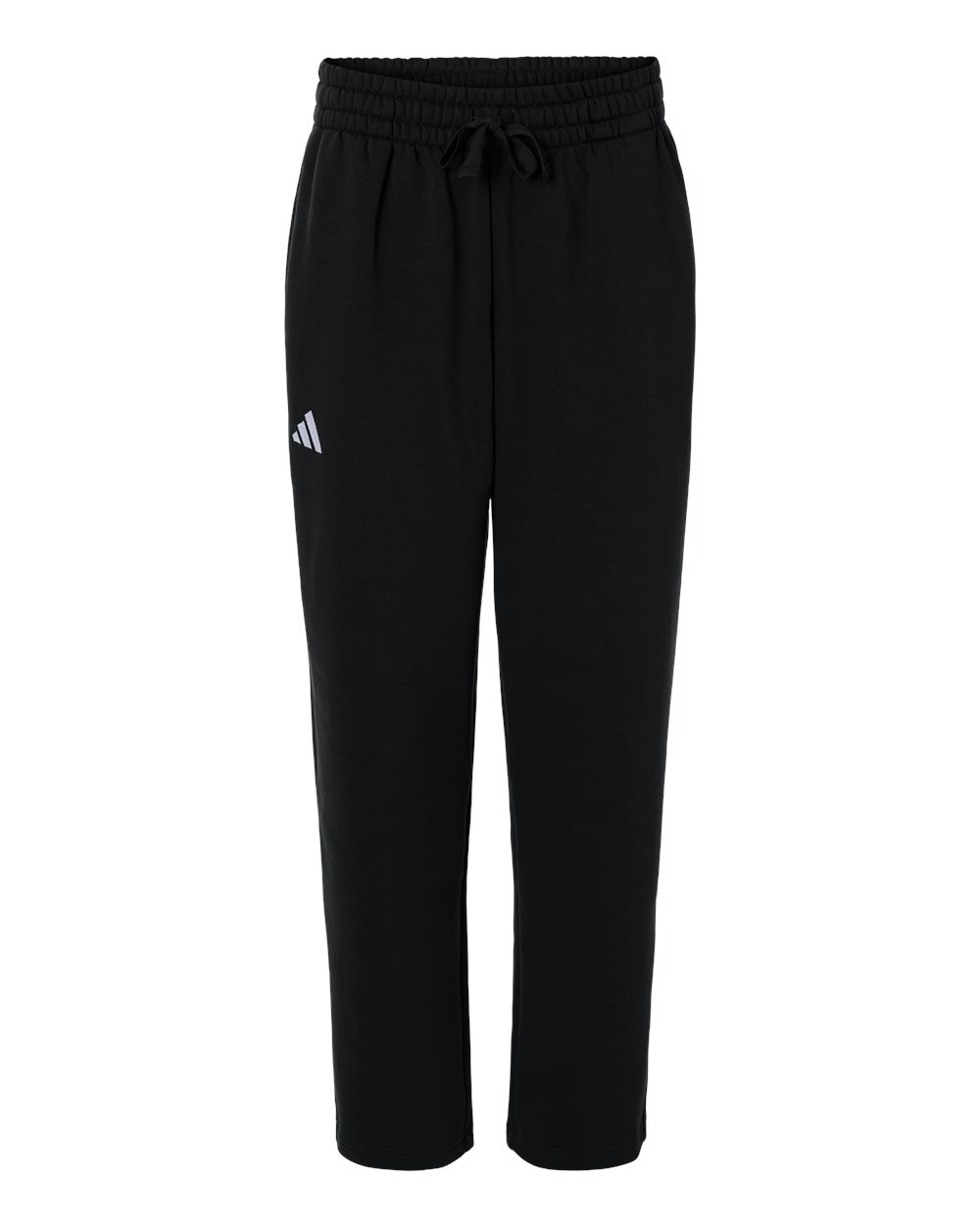 Men's Fleece Sweatpants - Black/ White