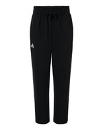Men's Fleece Sweatpants - Black/ White