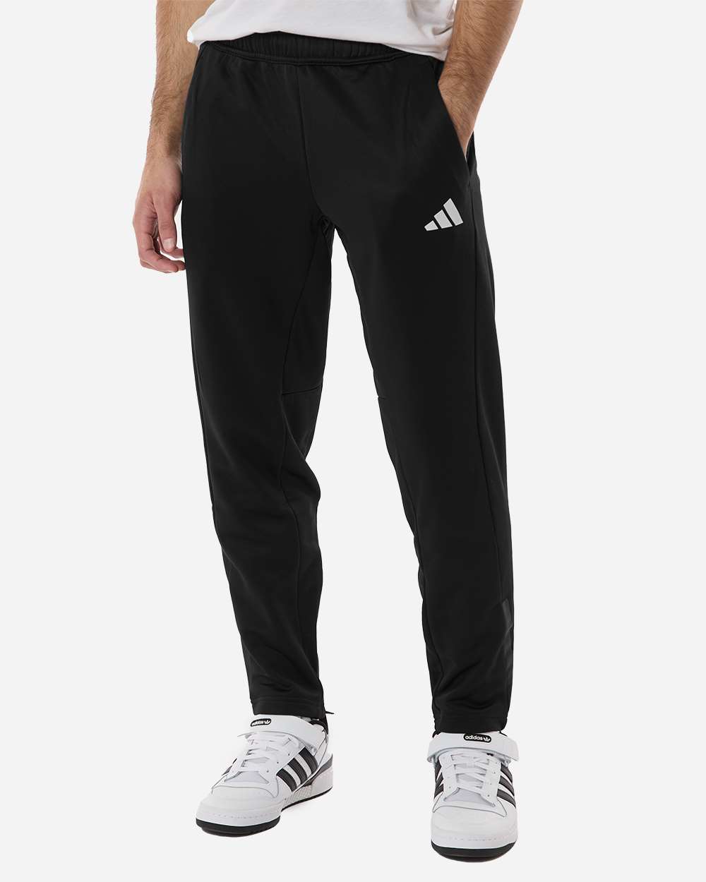 Men's Game & Go Fleece 3-Bar Sweatpants - Black