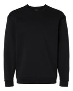 Men's Fleece Crewneck Sweatshirt - Black/ White