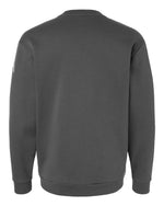 Men's Fleece Crewneck Sweatshirt - Team Grey Four/ White