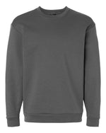 Men's Fleece Crewneck Sweatshirt - Team Grey Four/ White