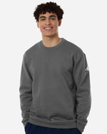 Men's Fleece Crewneck Sweatshirt - Team Grey Four/ White
