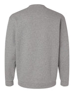 Men's Fleece Crewneck Sweatshirt - Medium Grey Heather/ White
