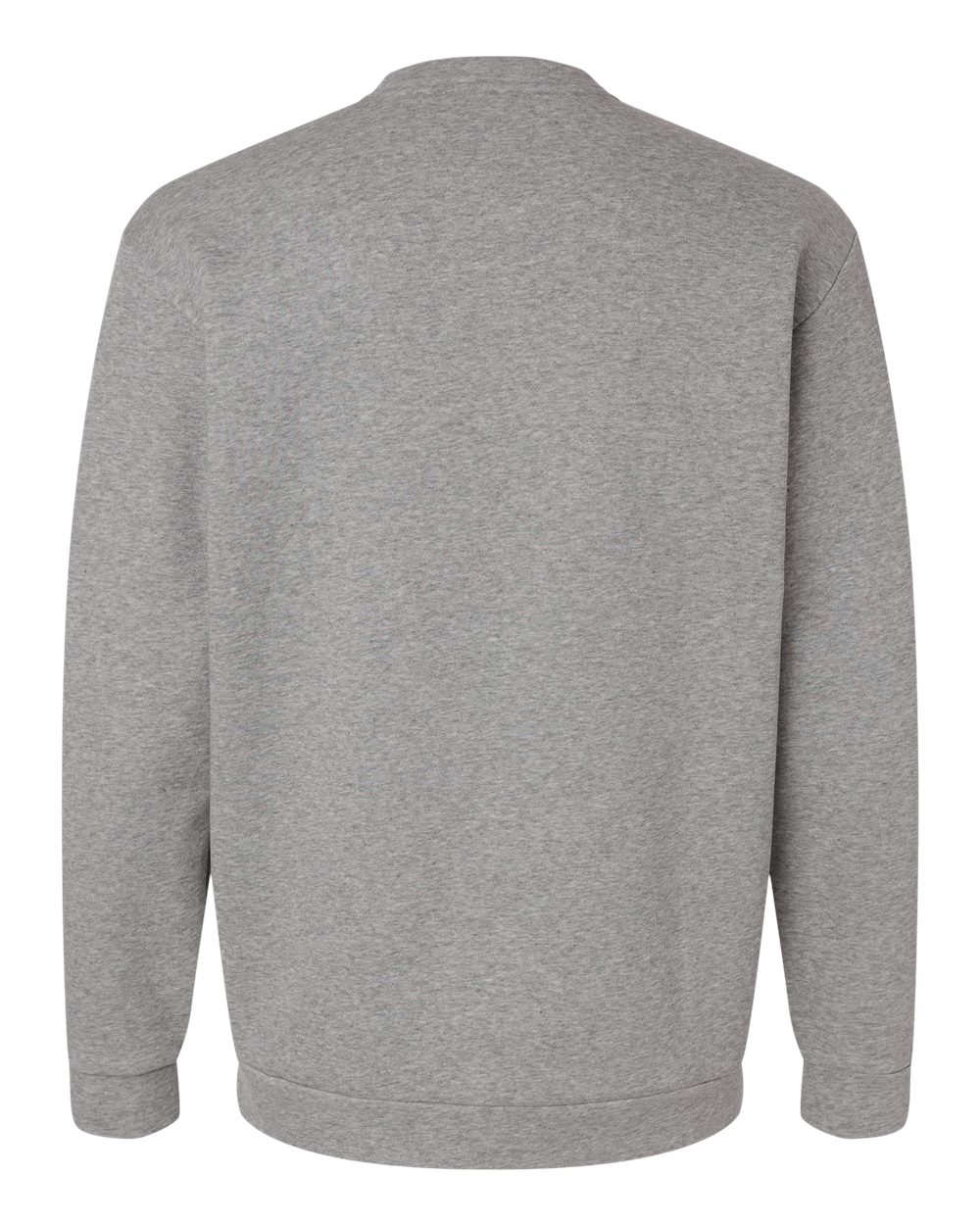 Men's Fleece Crewneck Sweatshirt - Medium Grey Heather/ White