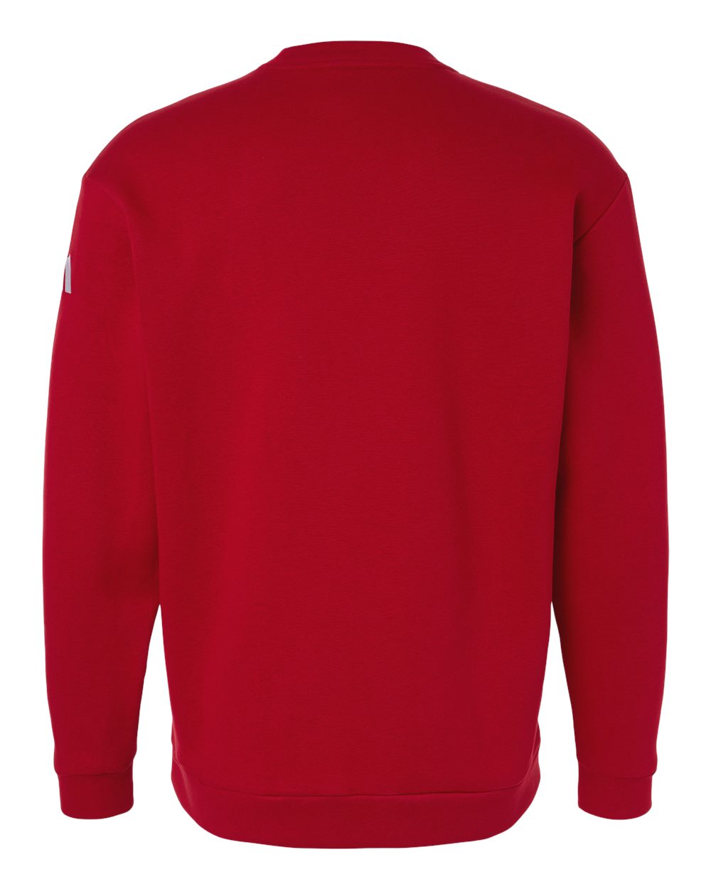 Men's Fleece Crewneck Sweatshirt - Team Power Red/ White