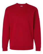 Men's Fleece Crewneck Sweatshirt - Team Power Red/ White