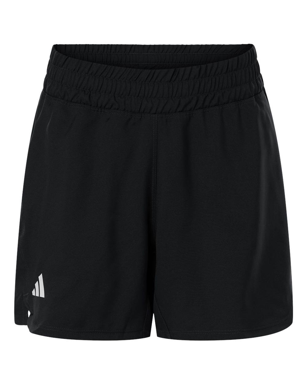 Women's D4T Woven 3" Shorts - Black/ White