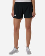 Women's D4T Woven 3" Shorts - Black/ White