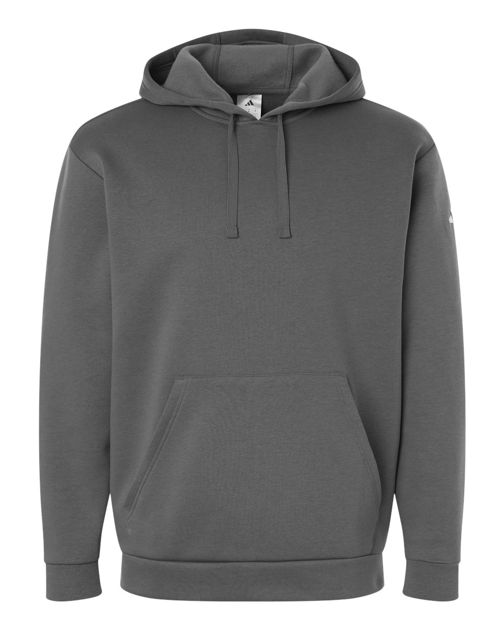 Men's Fleece Hooded Sweatshirt - Team Grey Four/ White