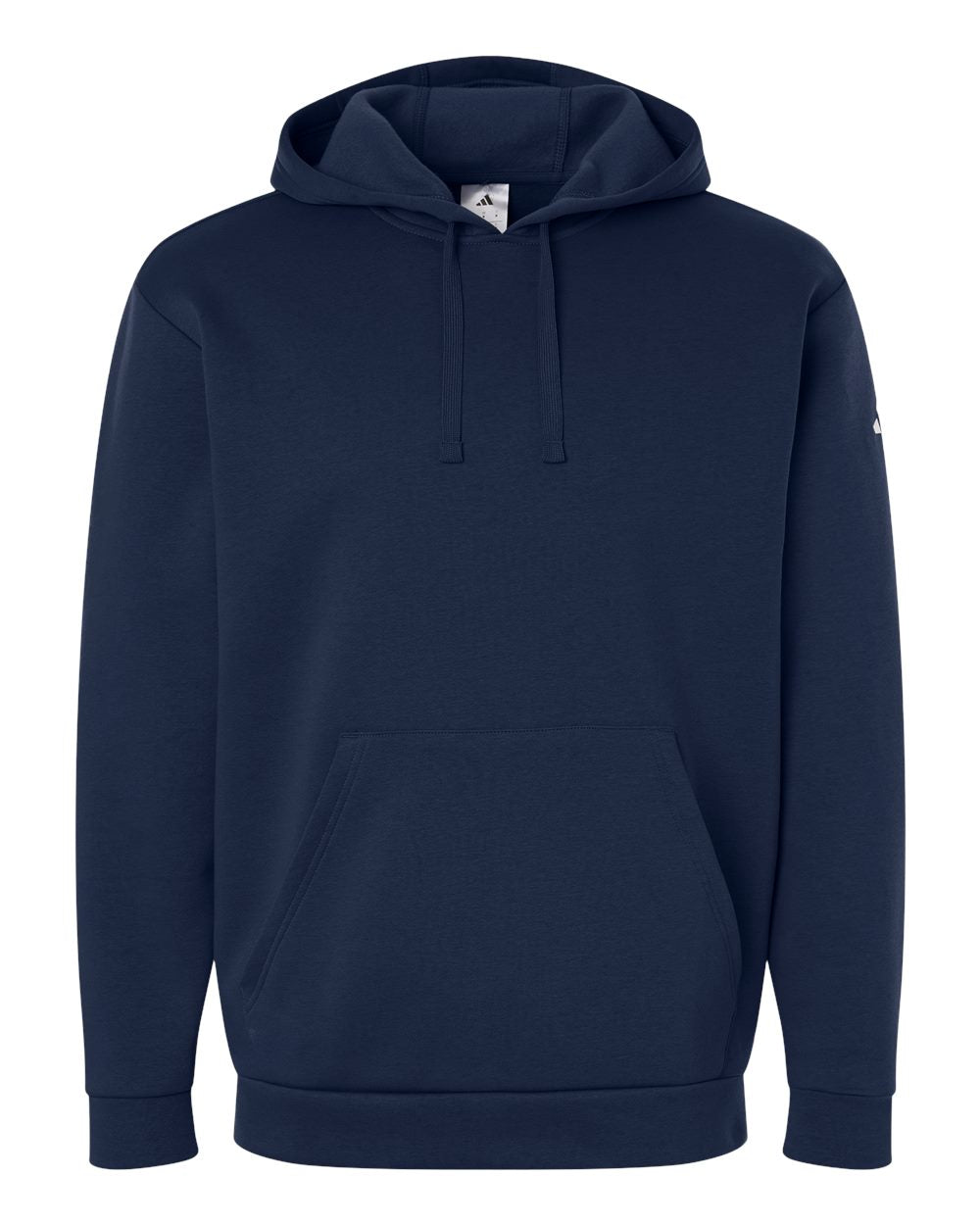 Men's Fleece Hooded Sweatshirt - Team Navy Blue/ White