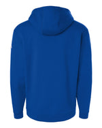 Men's Fleece Hooded Sweatshirt - Team Royal Blue/ White