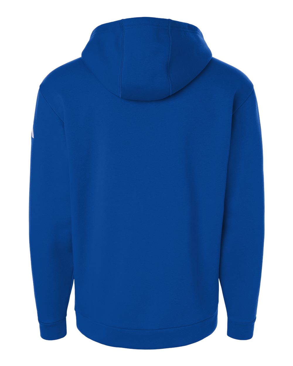 Men's Fleece Hooded Sweatshirt - Team Royal Blue/ White