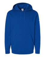 Men's Fleece Hooded Sweatshirt - Team Royal Blue/ White