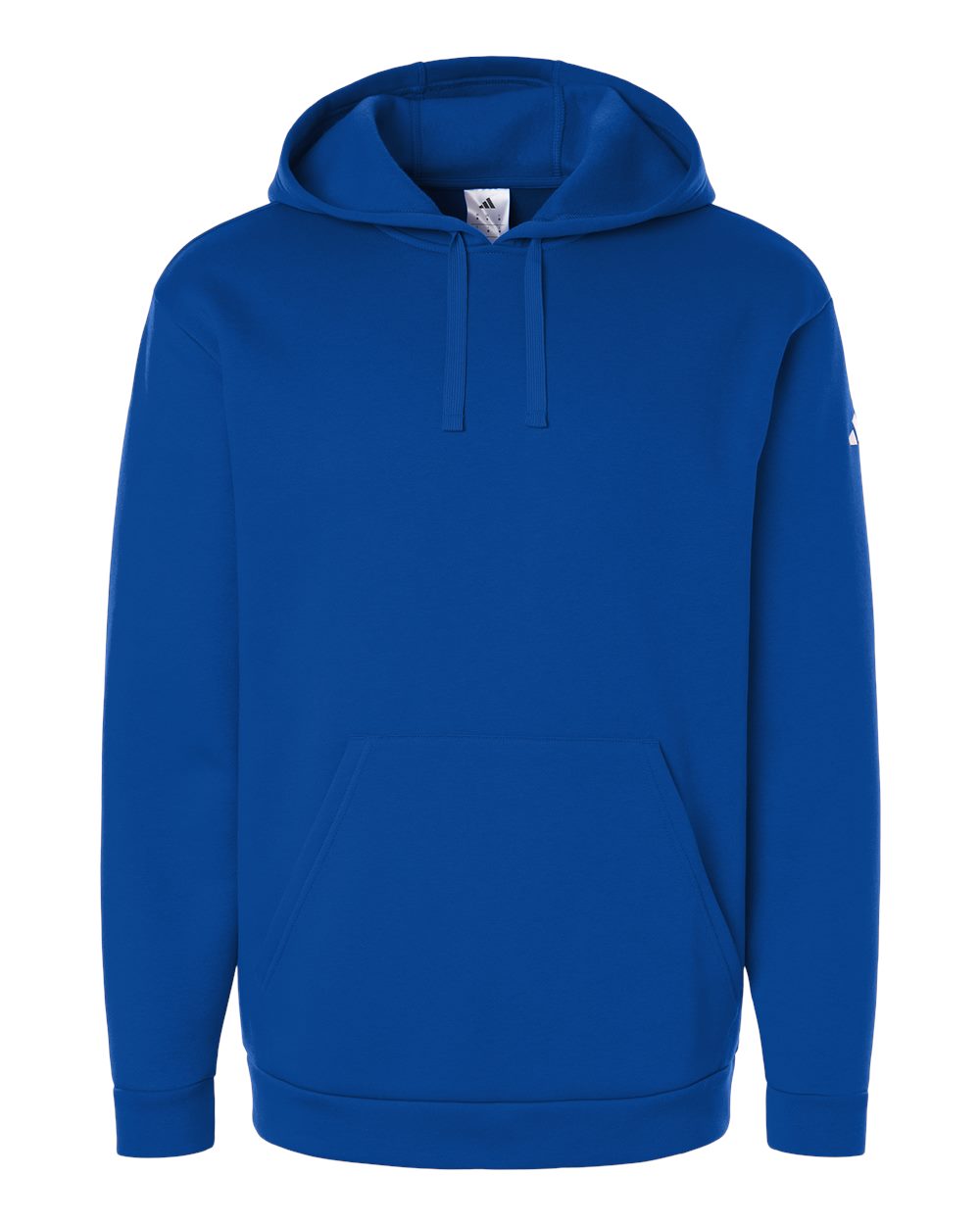 Men's Fleece Hooded Sweatshirt - Team Royal Blue/ White