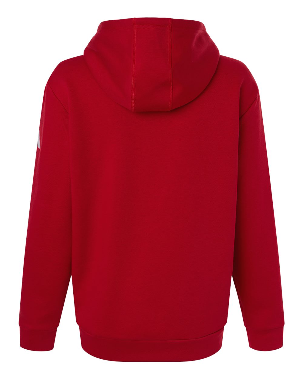 Women's Fleece Hooded Sweatshirt - Team Power Red/ White