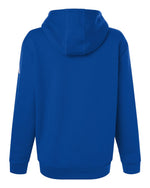 Women's Fleece Hooded Sweatshirt - Team Royal Blue/ White