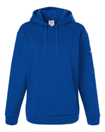 Women's Fleece Hooded Sweatshirt - Team Royal Blue/ White