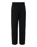 Women's Fleece Sweatpants - Black/ White