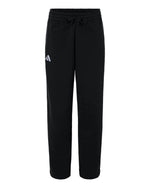 Women's Fleece Sweatpants - Black/ White