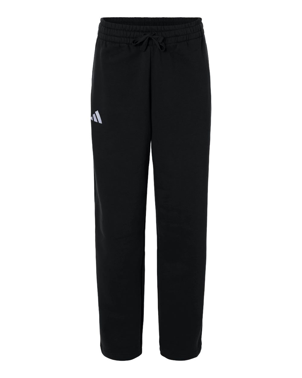 Women's Fleece Sweatpants - Black/ White