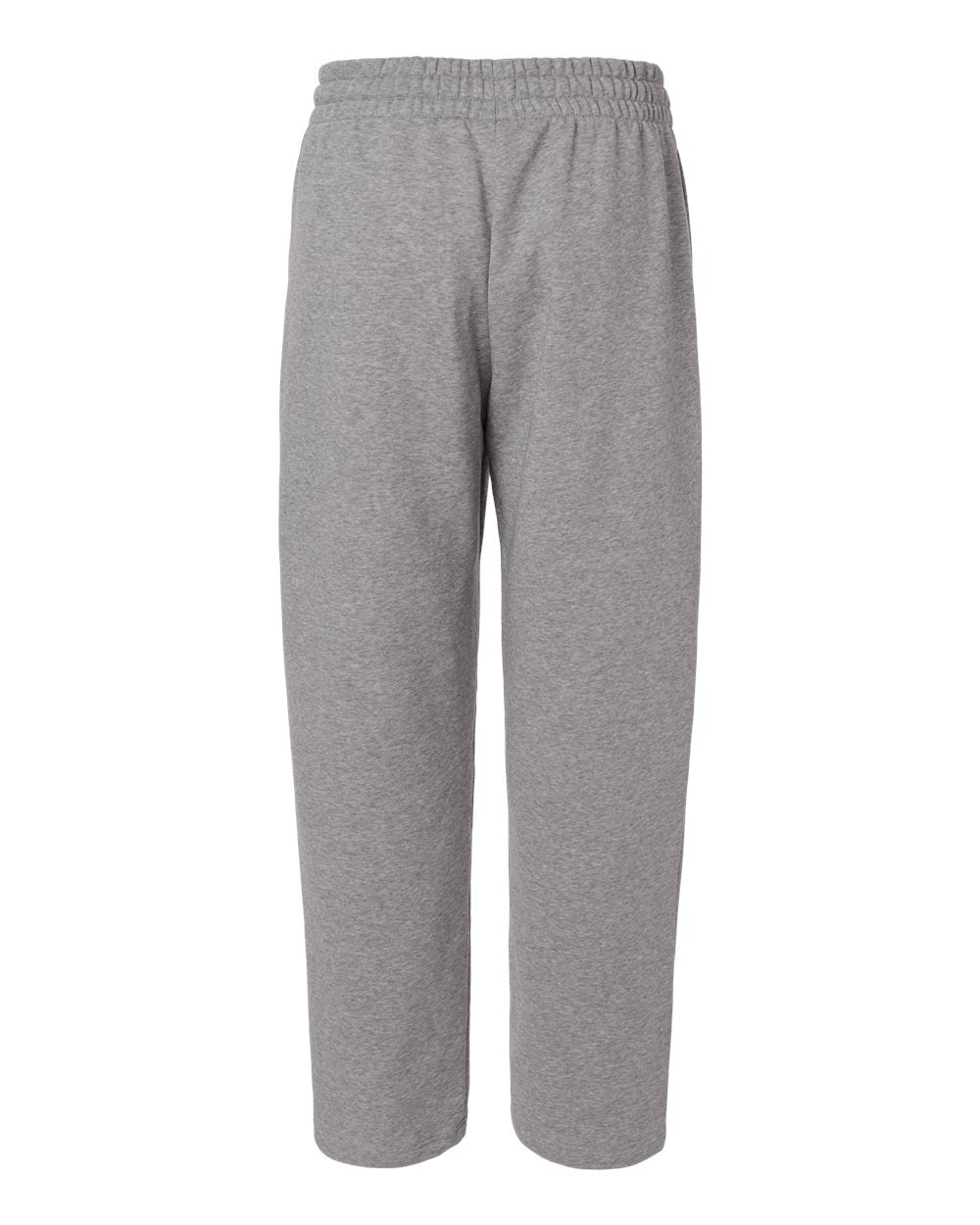 Women's Fleece Sweatpants - Medium Grey Heather/ White