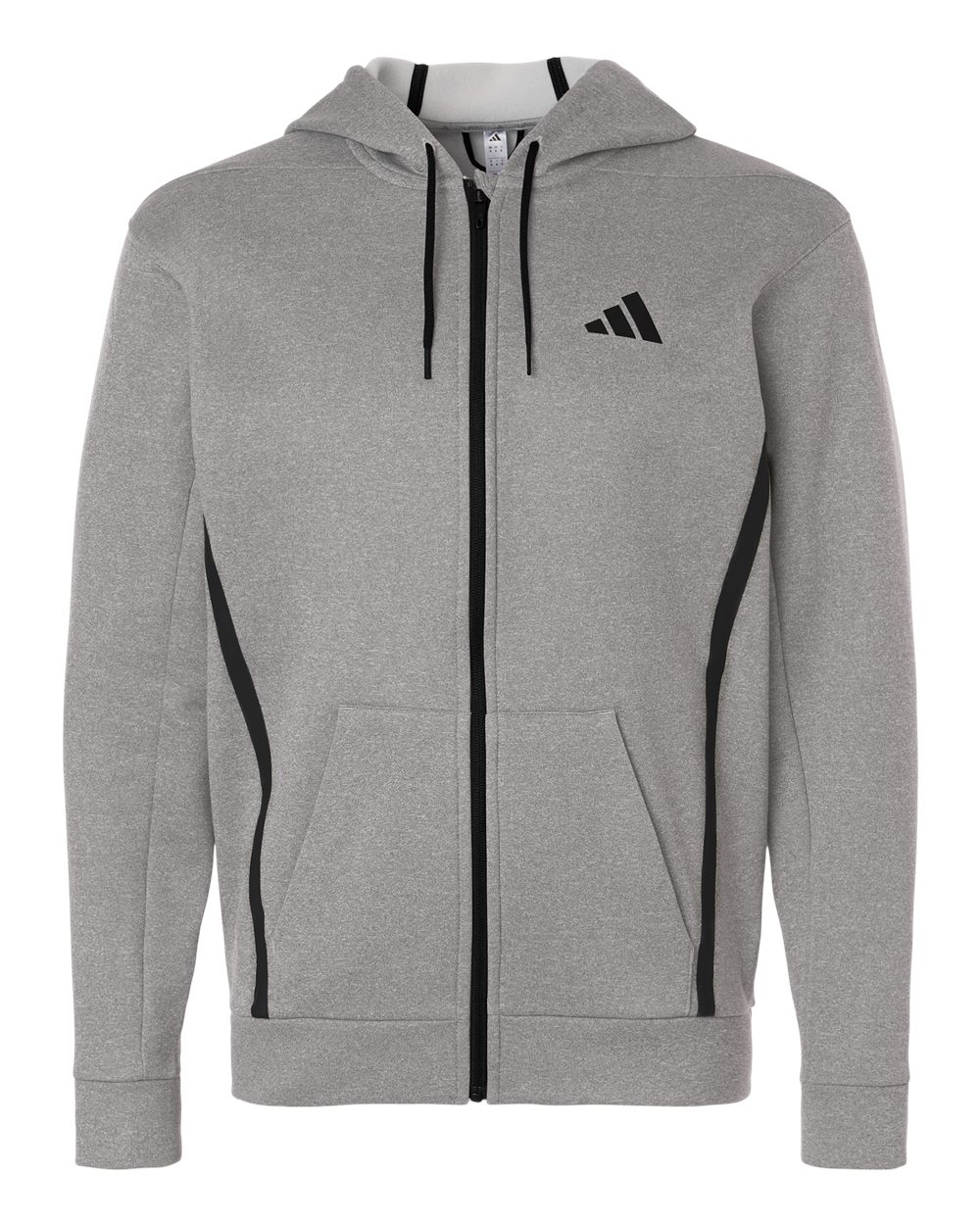 Men's Game & Go Fleece Full-Zip Hooded Sweatshirt - Medium Grey Heather