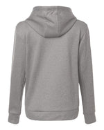 Women's Game & Go Fleece Full-Zip Hooded Sweatshirt - Medium Grey Heather/ Black