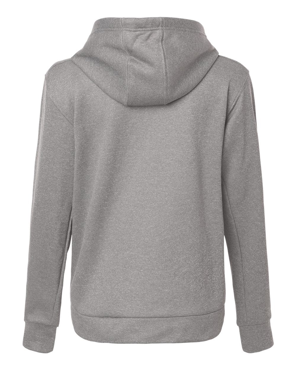 Women's Game & Go Fleece Full-Zip Hooded Sweatshirt - Medium Grey Heather/ Black