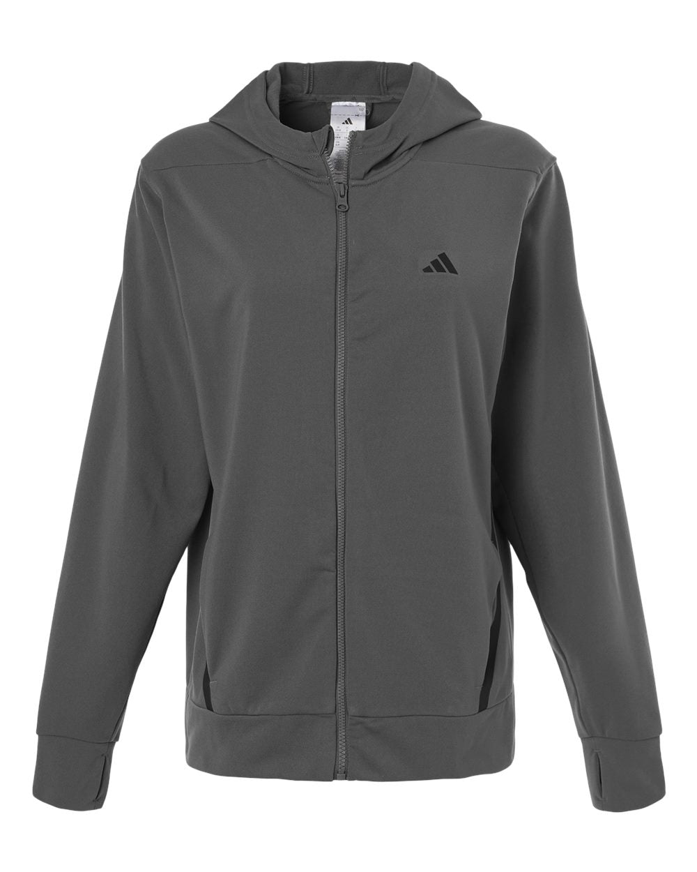 Women's Game & Go Fleece Full-Zip Hooded Sweatshirt - Team Grey Four/ Black
