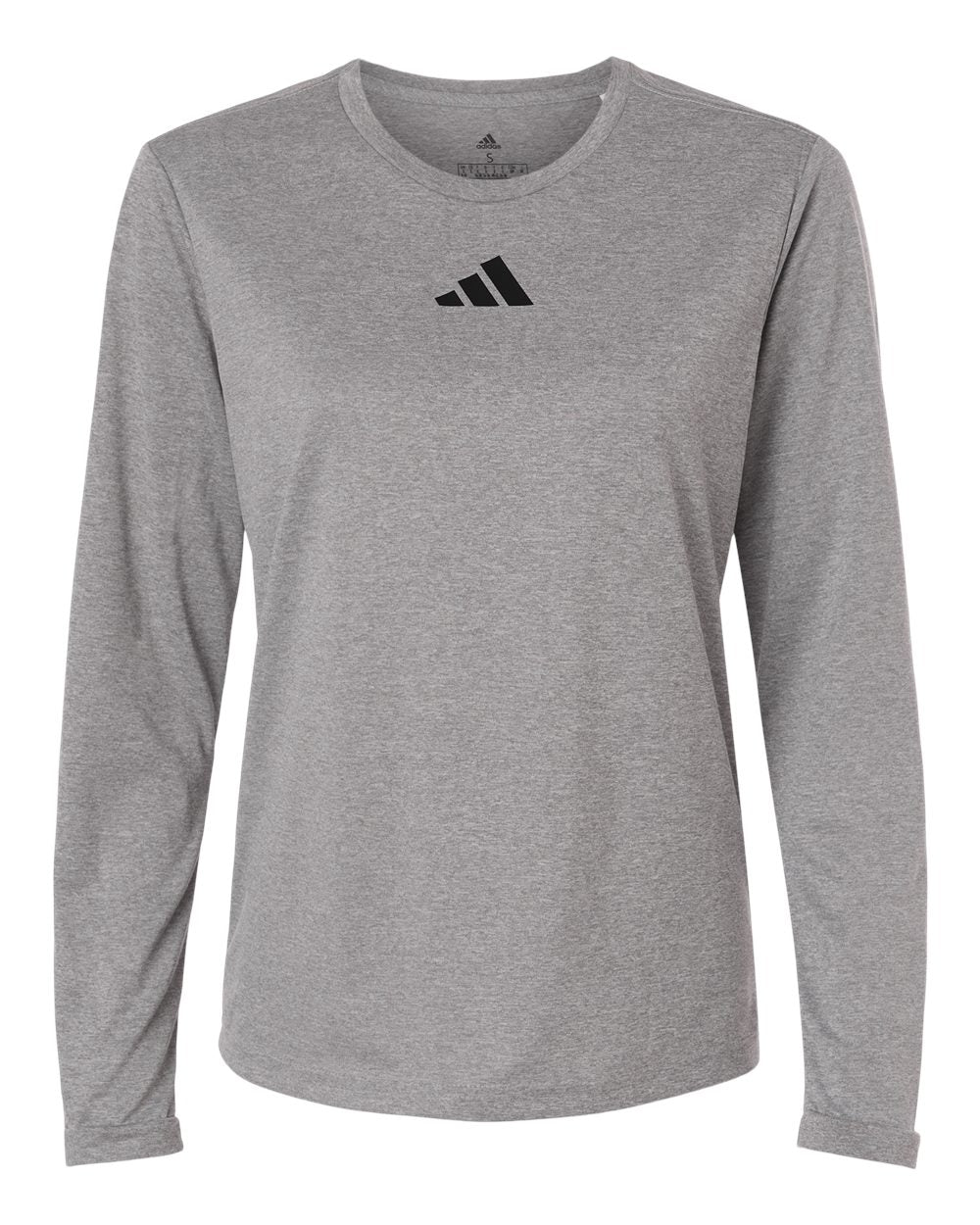 Women's Pregame Long Sleeve T-Shirt - Medium Grey Heather/ Black