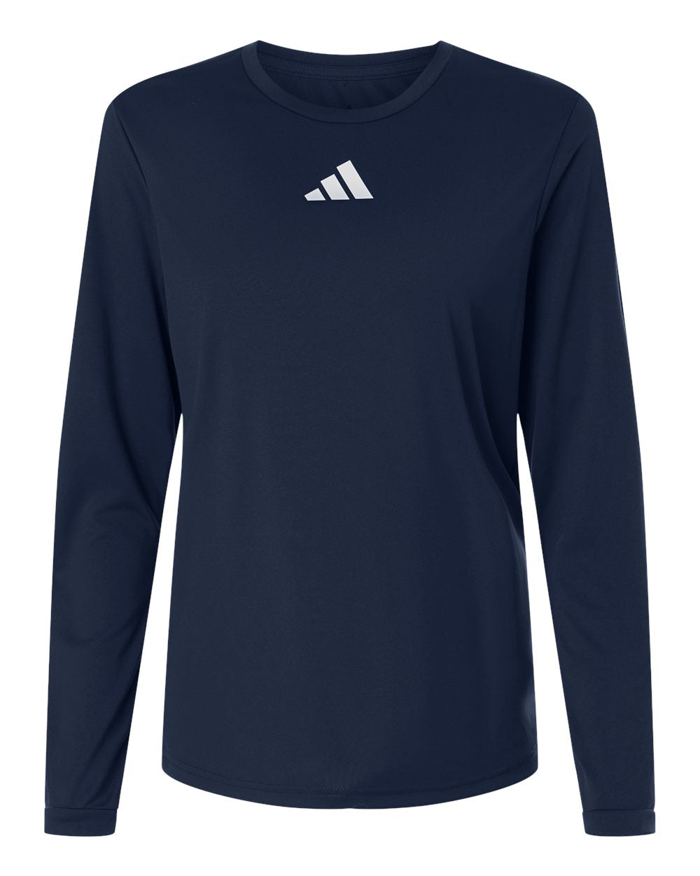 Women's Pregame Long Sleeve T-Shirt - Team Navy Blue/ White