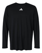 Men's Pregame Long Sleeve T-Shirt - Black/ White